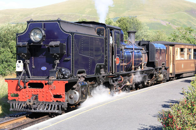 Steam train at Snowdonia