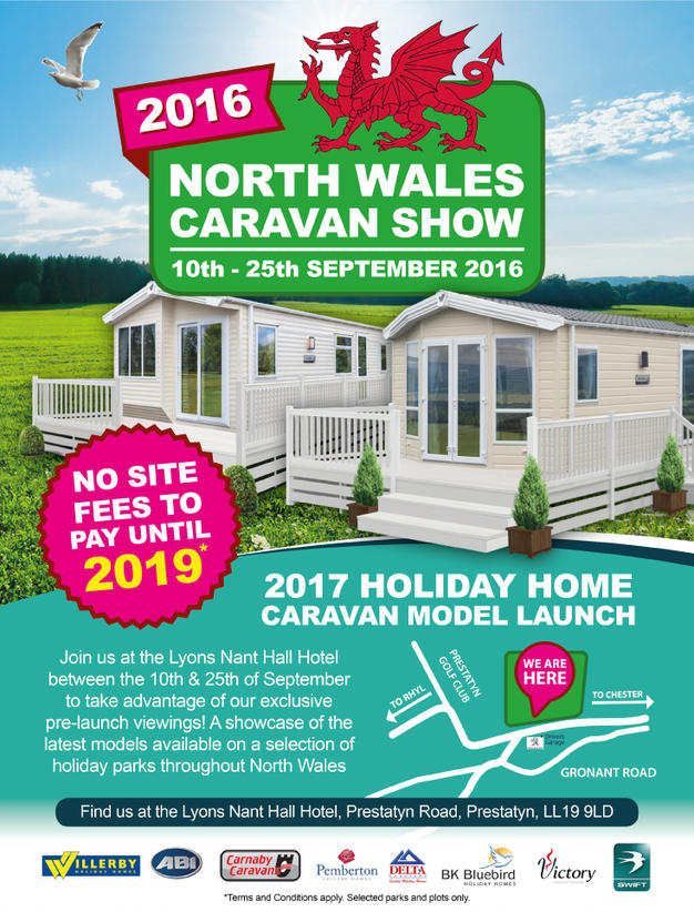 North Wales Caravan Show 2016, caravan show, holiday homes, events in north wales