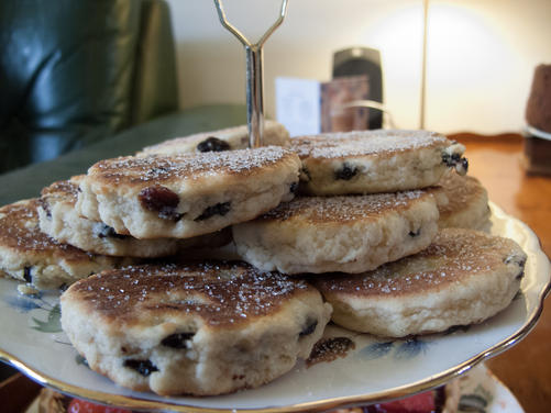 Welsh cakes in North Wales