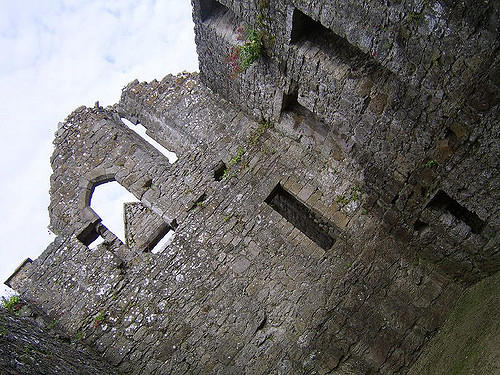 Castle ruins near our holiday parks in North Wales