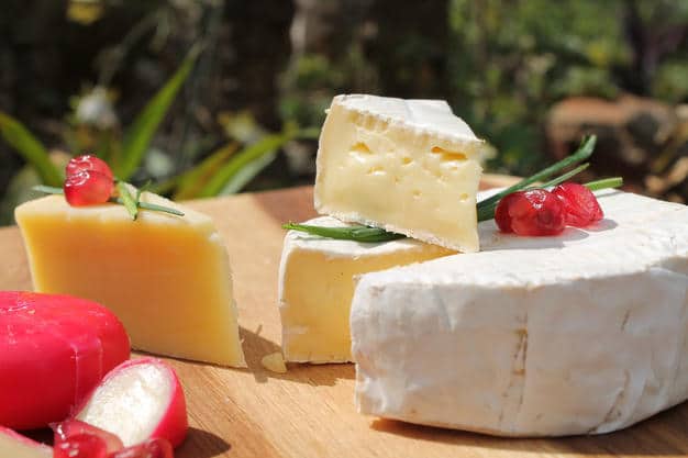 A selection of cheese produced in North Wales.