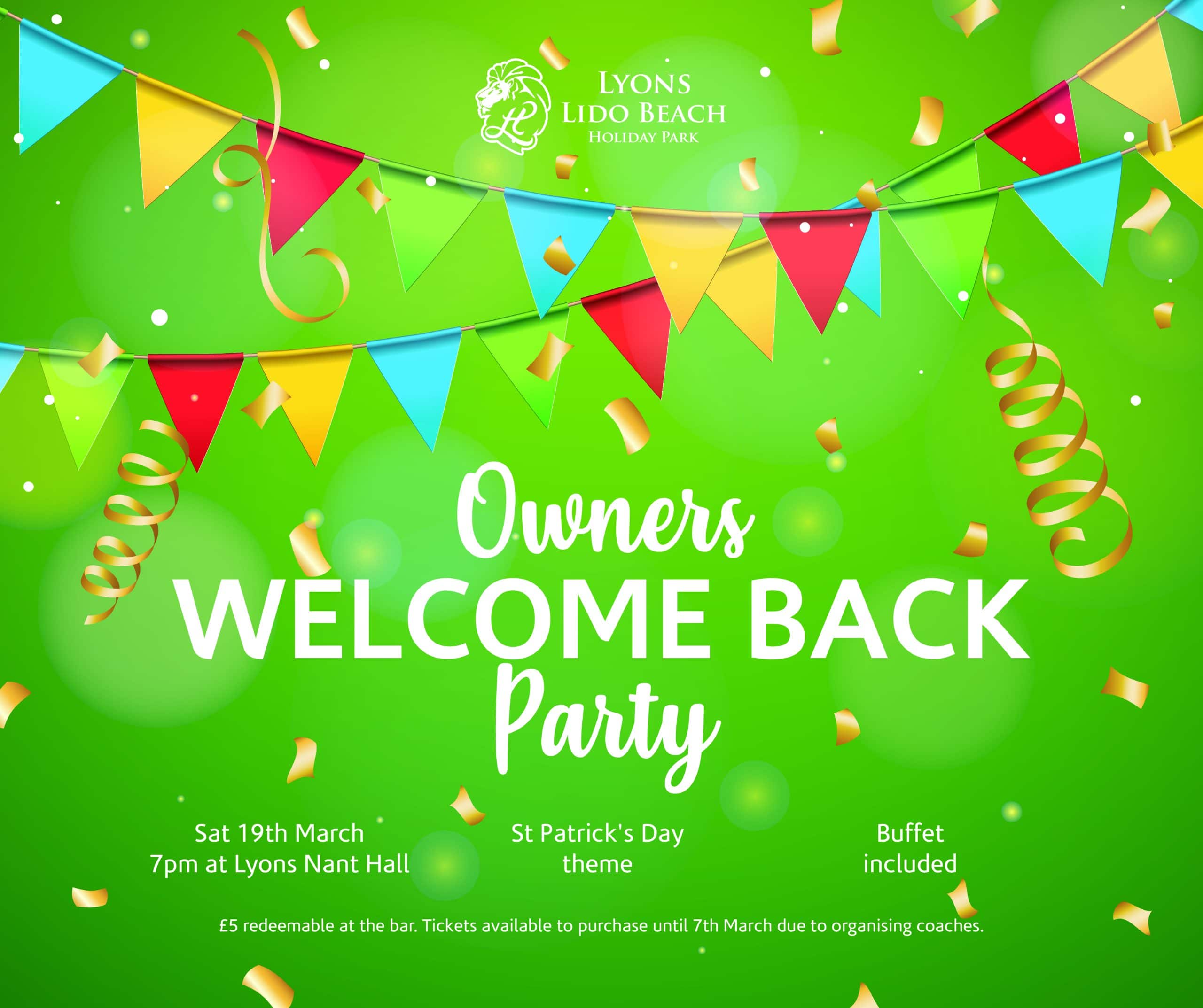 Owners Welcome Back Party Lyons Holiday Parks